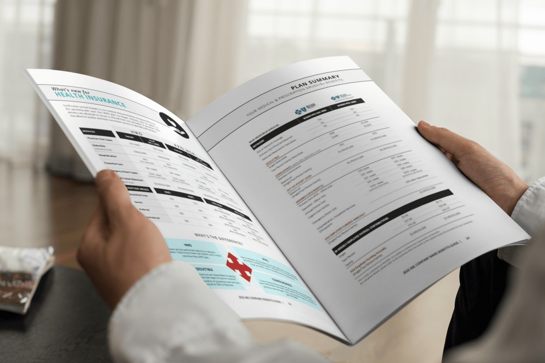 Photo of a Man Reading Book Mockup